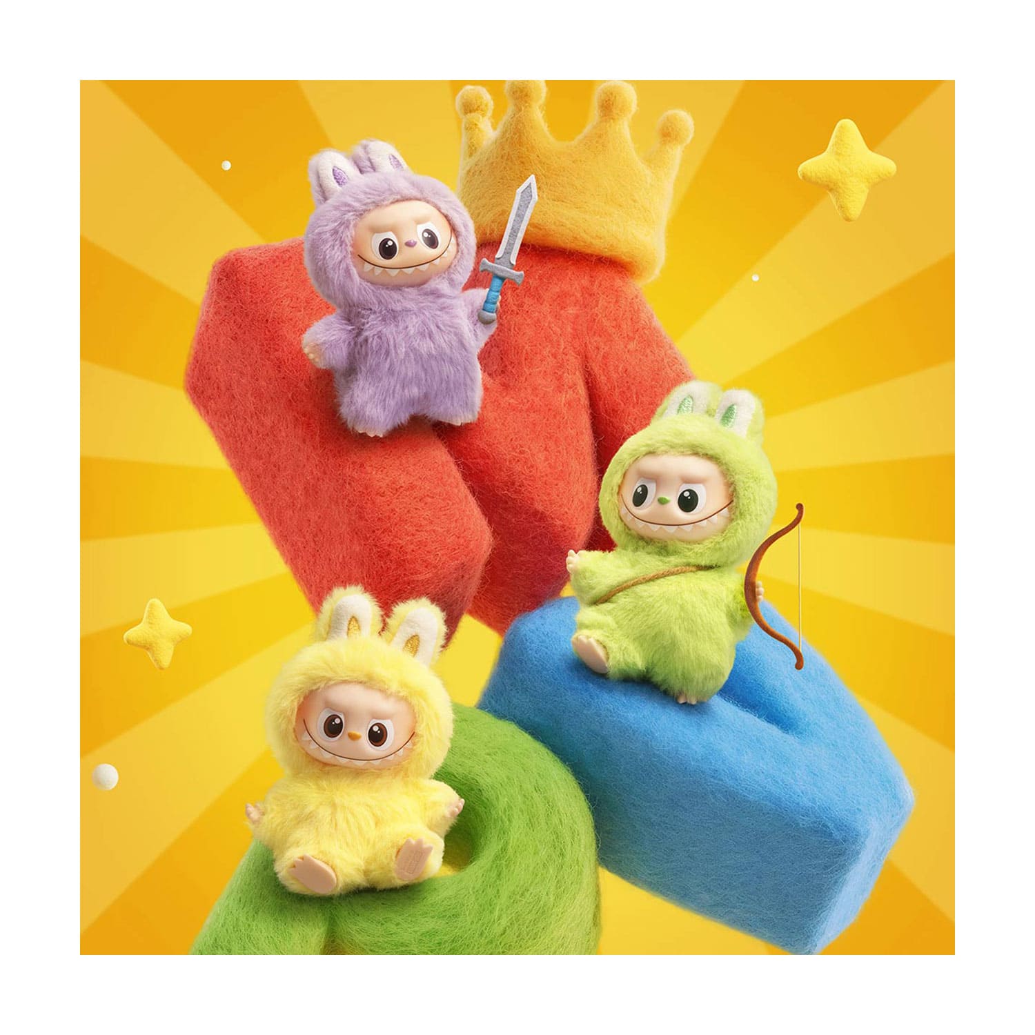 Die neuen The Monsters: Pin for Love von POP MART mit den neuen Labubus: M.V.P.von Kasing Lung