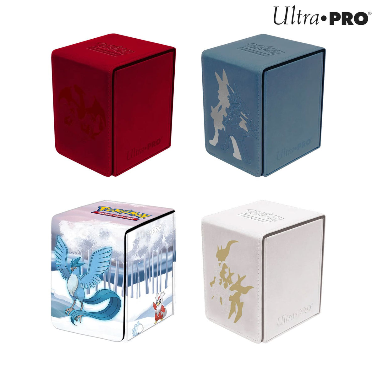 Ultra Pro – Tapis De Jeu Pokémon Gallery Series Frosted Forest Alcove – 61x34,3 Cm – Dessus Tissu Doux, Dos Antidérapant – Idéal Pour Cartes Et Souris
