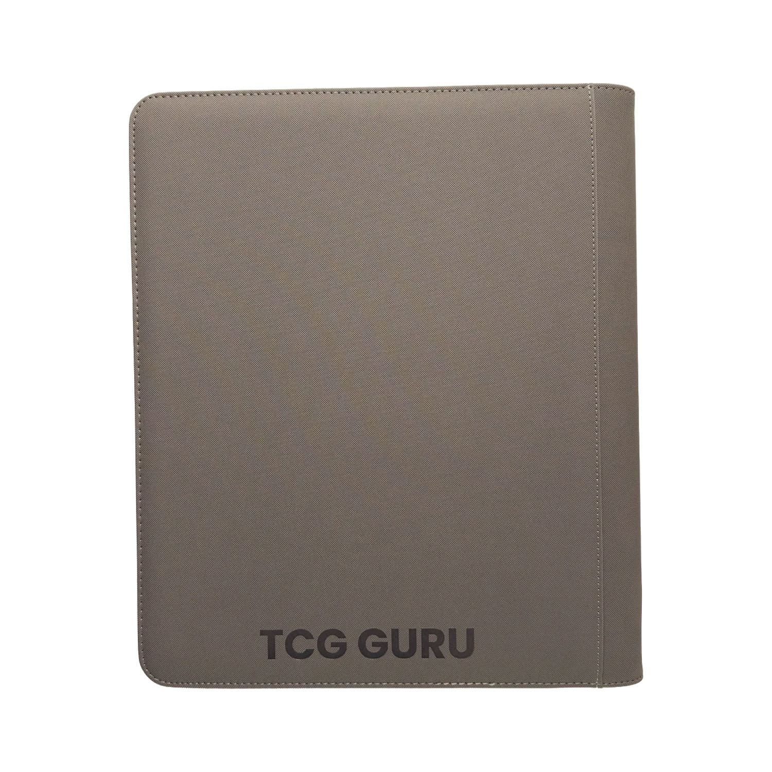 TCG Guru 4 Pocket Toploader Xenon Binder Schwarz für Pokémon, One Piece, Yu-Gi-Oh!, MTG, Digimon und Weiss Schwarz