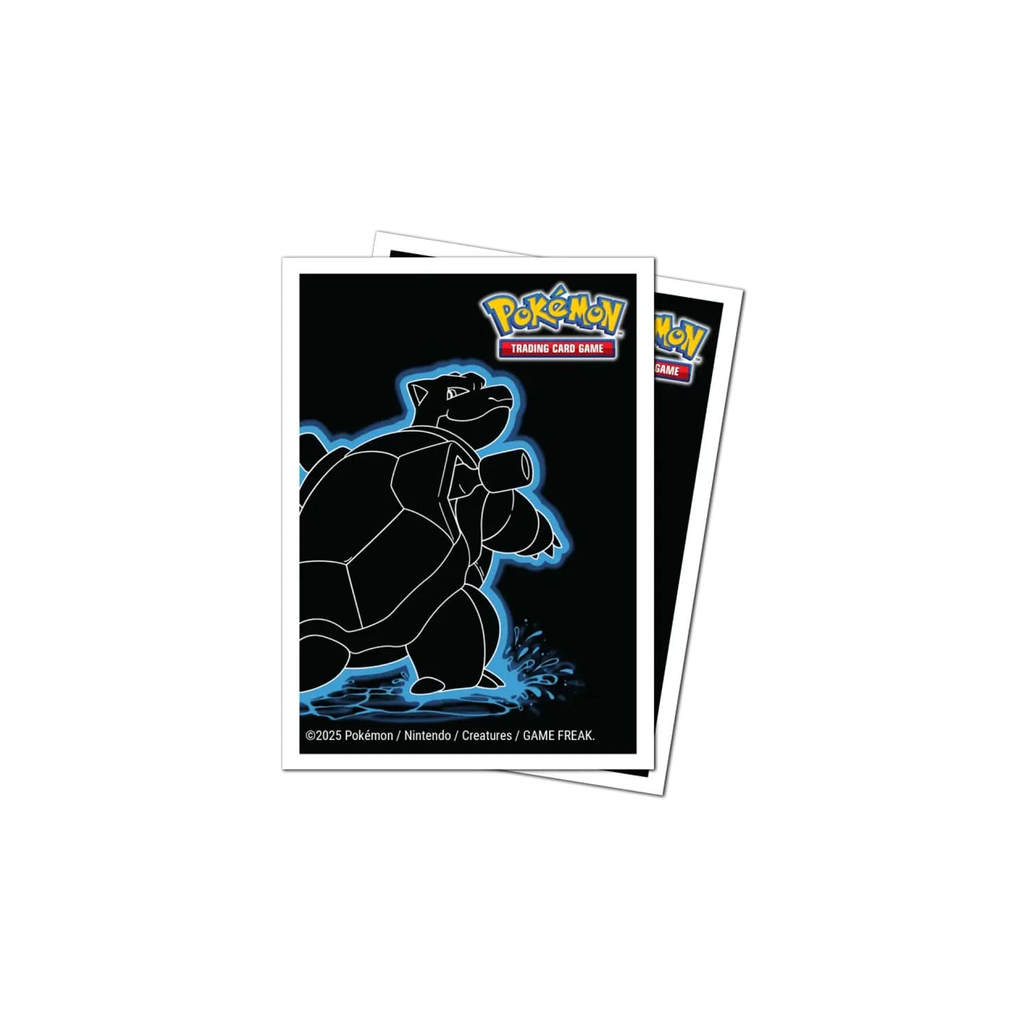 Die Ultra-Pro-Apex-Deck-Protector-Sleeves-Pokémon in der Variante Neon Kanto Turtok. Schützt vor Kratzern und Schmutz.