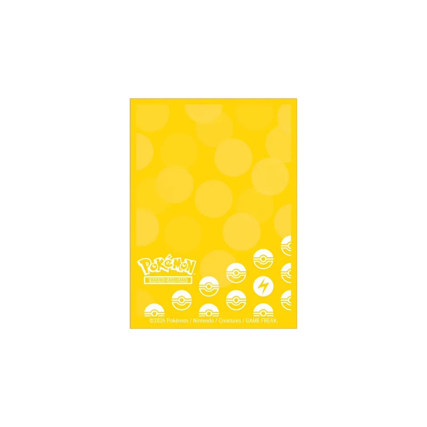 Die Ultra-Pro-Pokémon-Deck-Protector-Sleeves in der Farbe Gelb. Schützt vor Schmutz, Kratzern und Abnutzung.