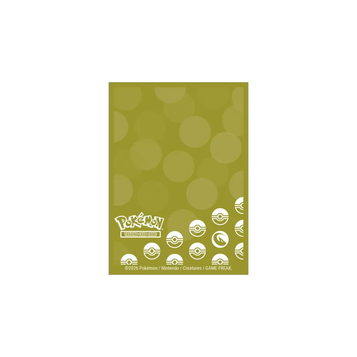 Die Ultra-Pro-Pokémon-Deck-Protector-Sleeves in der Farbe Gold. Schützt vor Schmutz, Kratzern und Abnutzung.