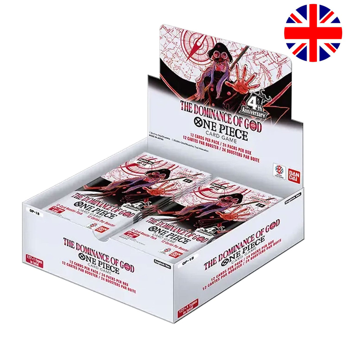 [ENG] One Piece · Card Game Display -  The Dominance of God (OP-18)