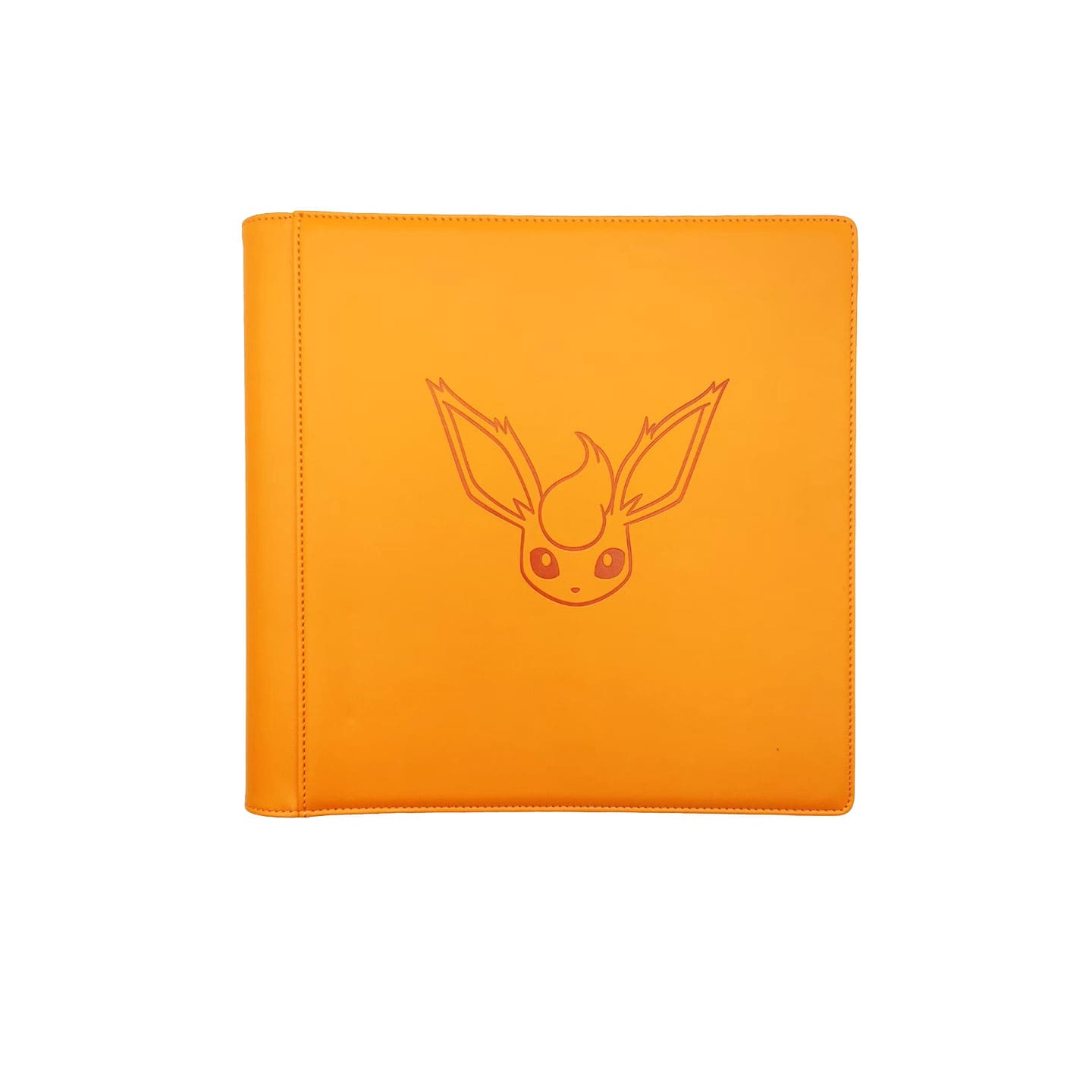 Der Flareon Binder aus der chinesischen Evoli Boxen CSH3 mit Flamara auf dem Frontcover, mit Platz bis zu 480 Karten.