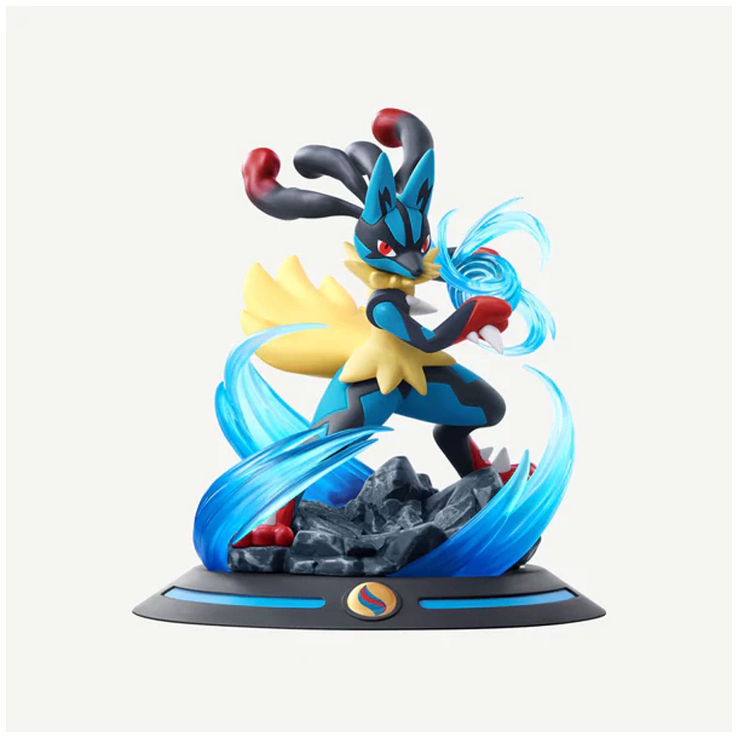 Funism Pokémon Figur Twinkmont Series Mega Lucario offizielle Sammelfigur aus PVC für Pokémon Sammler