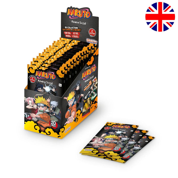 [Pre-Order][ENG] Naruto Mythos TCG Display: Konoha Shido (1st Edition)