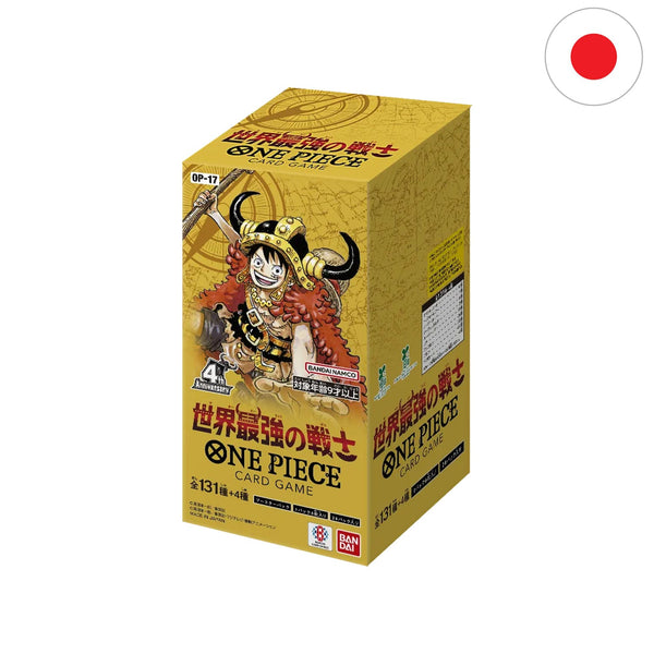 [JP] One Piece · Card Game Display - The World’s Strongest Warriors (OP-17)