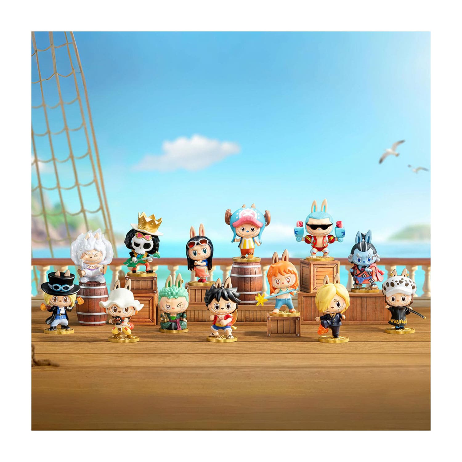 POP MART THE MONSTERS - One Piece Series Figures