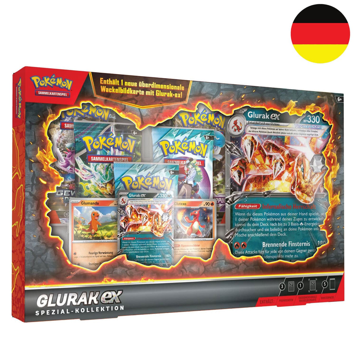Amscan Pokémon Glurak-Kinderkostüm – Offizielles Lizenzprodukt, Orange, Größe 110 (für 4–6 Jahre), Einfach Zum Überziehen Amscan Pokémon Glurak-Kinderkostüm – Offizielles Lizenzprodukt, Orange, Größe 110 (für 4–6 Jahre), Einfach Zum Überziehen
