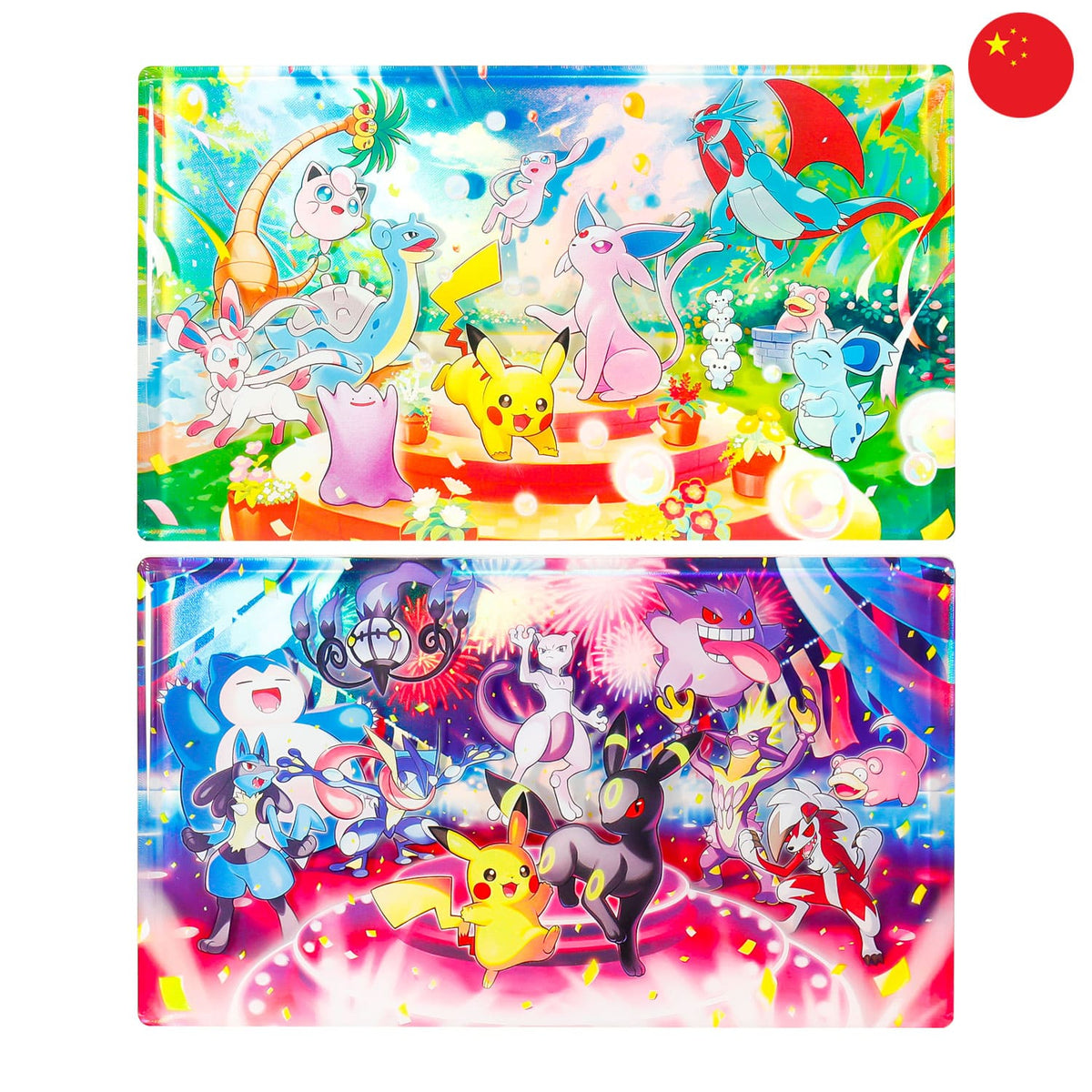 [S-CHN] Pokémon Collectors Display Gift Box - 30th Celebration Nachtara EX & Psiana EX