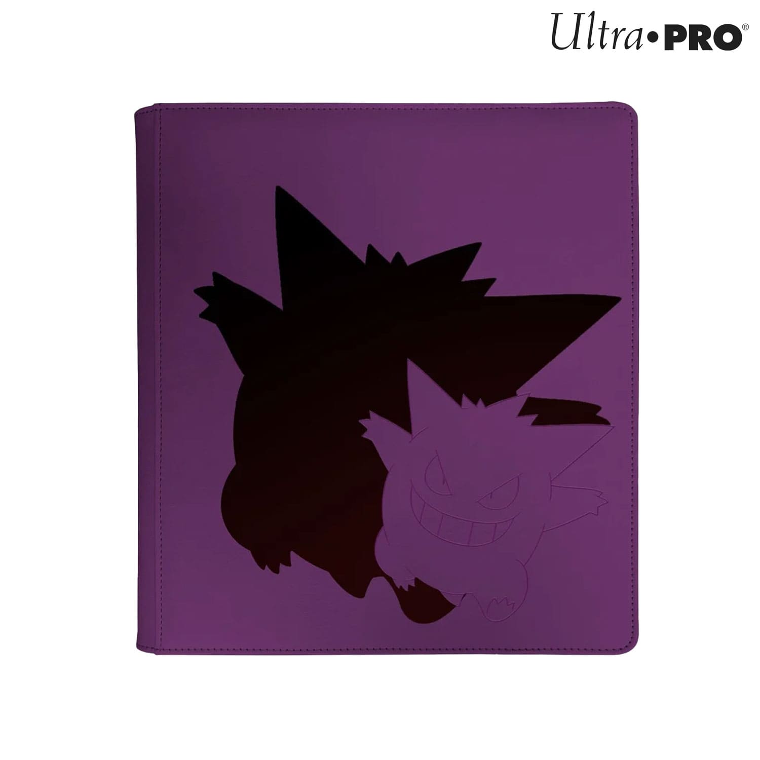 Die Pokémon Ultra Pro Elite Gengar Zippered PRO 12 Pocket Binder, Sammelheft, Ordner Platz bis zu 480 Karten.