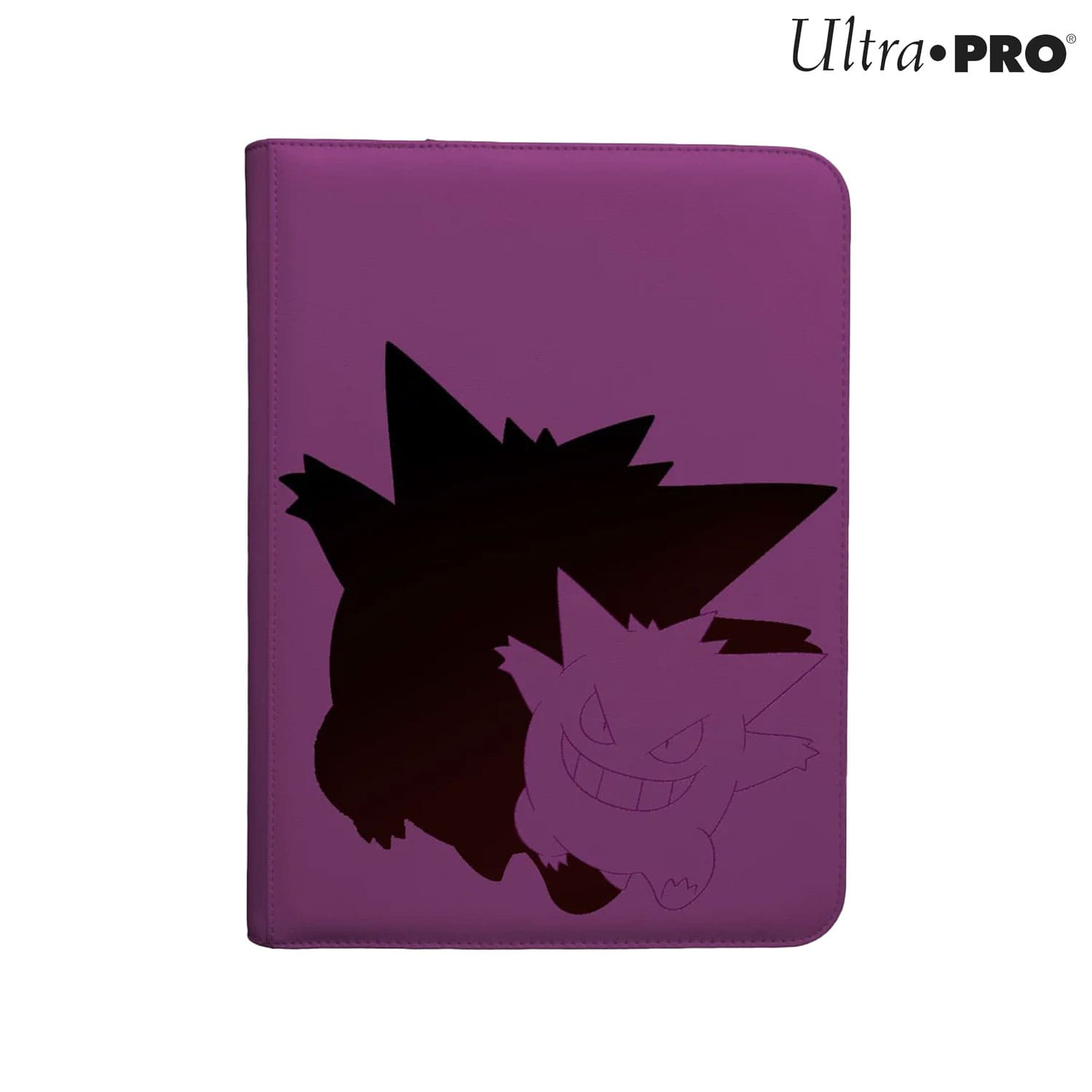 Die Pokémon Ultra Pro Elite Gengar Zippered PRO 9 Pocket Binder, Sammelheft, Ordner Platz bis zu 360 Karten.
