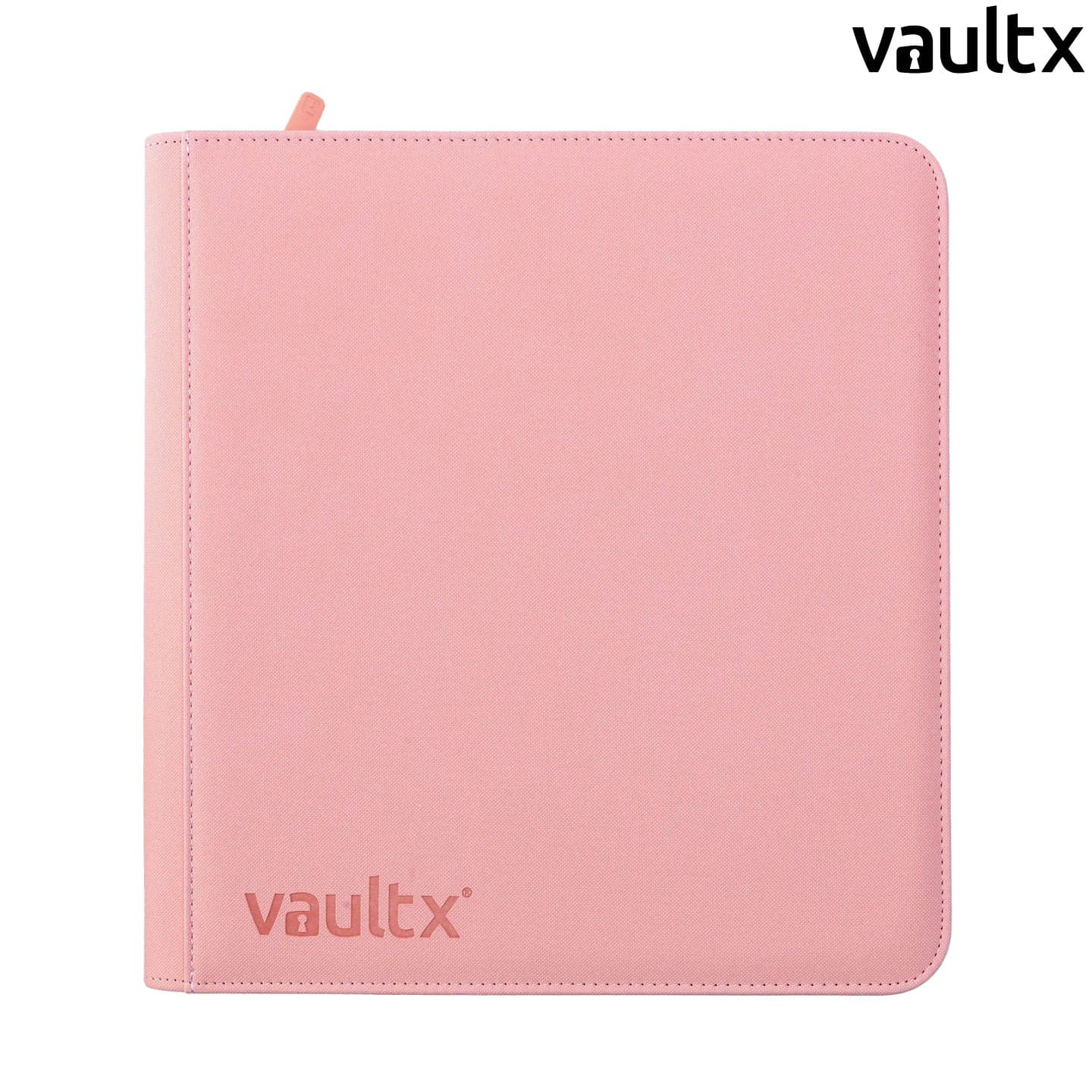Special Edition VaultX Premium Card Binder Rosa 12 Pockets Zip Exo Tec für Riftbound, Naruto und Dragon Ball.