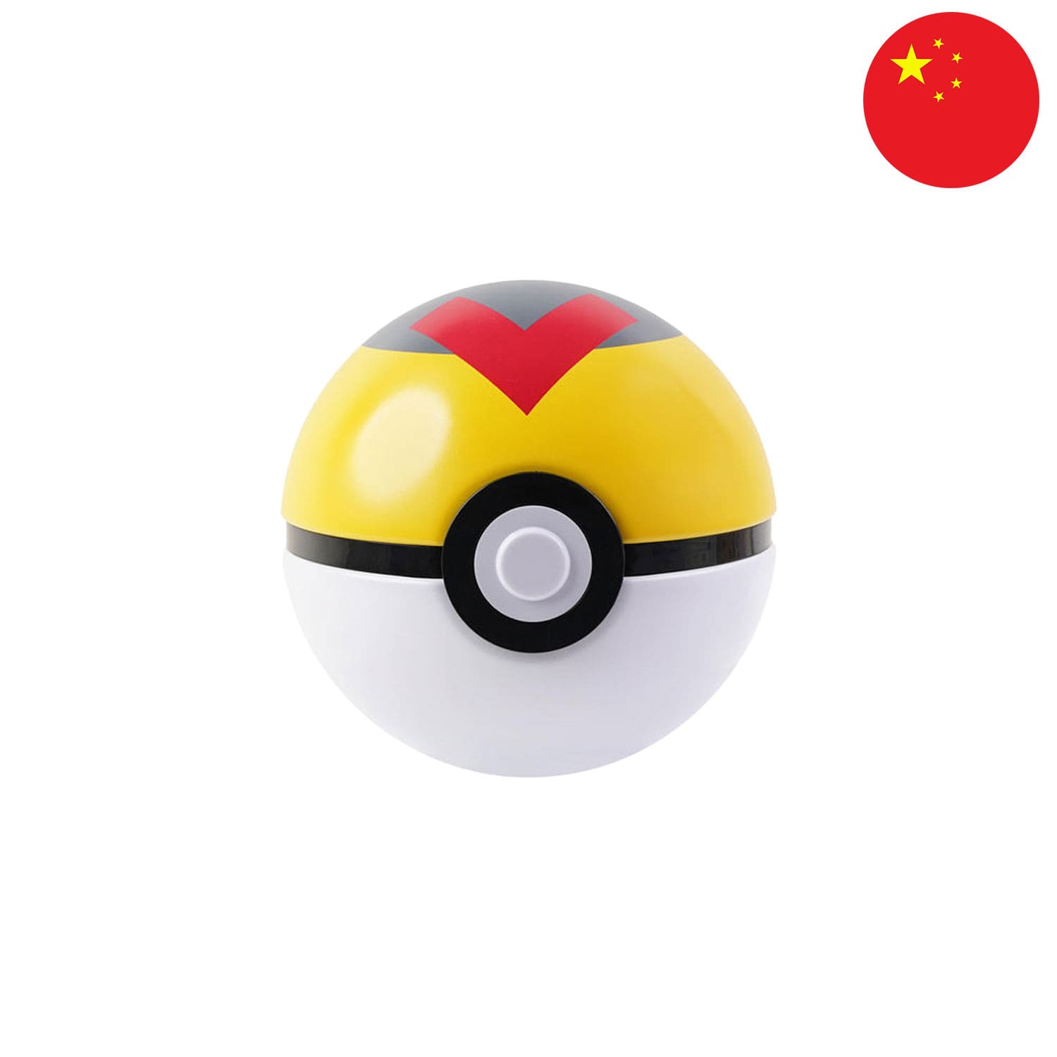 In der chinesischen Pokémon Levelball Tin  CSY2 mit der Chance auf zwei Promokarten und einem Jumbo Boosterpack.