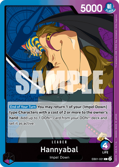 Hannyabal EB01-021 Memorial Collection One Piece Karte