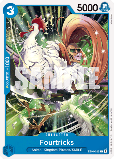 Fourtricks EB01-025 Memorial Collection One Piece Karte