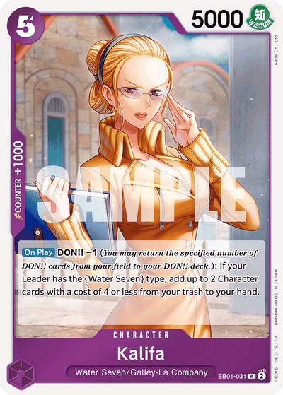 Kalifa EB01-031 Memorial Collection One Piece Karte