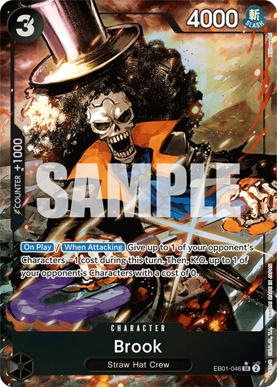 Brook EB01-046 (Parallel 1) Memorial Collection One Piece Karte