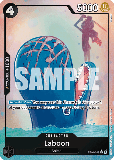 Laboon EB01-048 (Parallel 1) Memorial Collection One Piece Karte