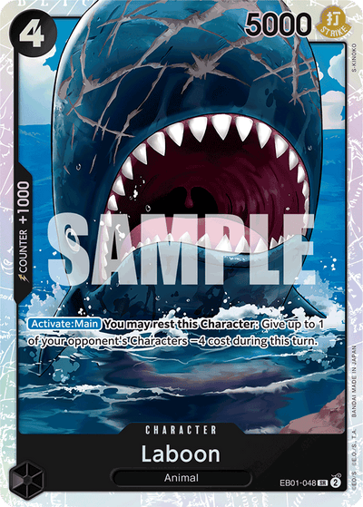 Laboon EB01-048 Memorial Collection One Piece Karte