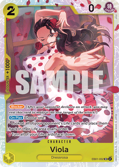 Viola EB01-052 Memorial Collection One Piece Karte