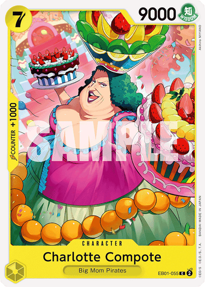 Charlotte Compote EB01-055 Memorial Collection One Piece Karte