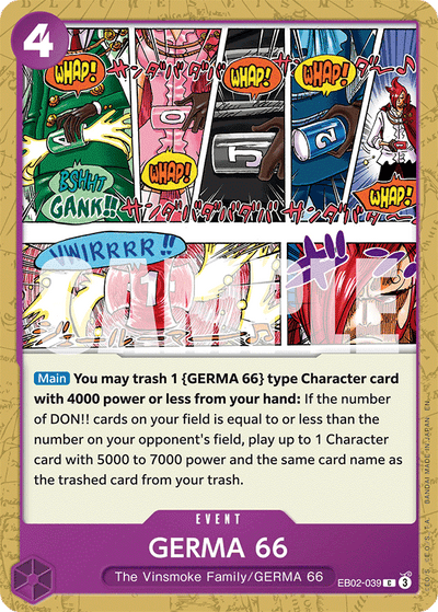 GERMA 66 EB02-039 Anime 25th Collection One Piece Karte
