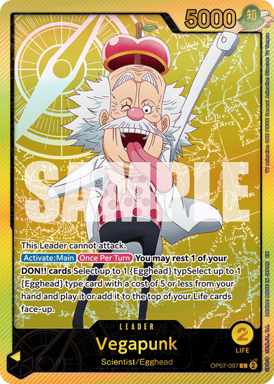 Vegapunk OP07-097 (Parallel 2) Anime 25th Collection One Piece Karte