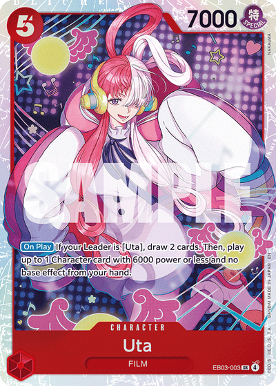 Uta EB03-003 Heroines Edition One Piece Karte