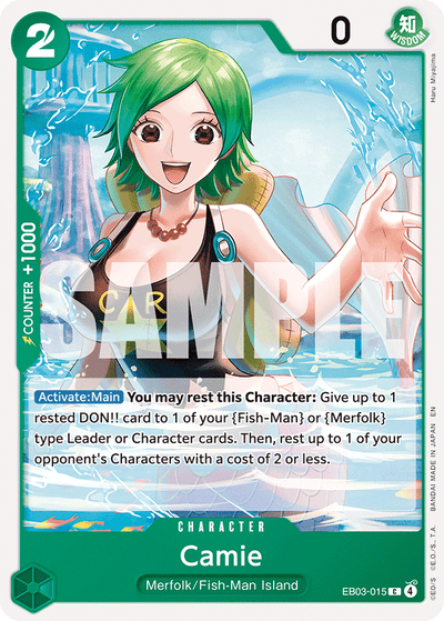 Camie EB03-015 Heroines Edition One Piece Karte