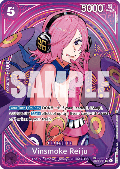 Vinsmoke Reiju EB03-031 (Parallel 2) Heroines Edition One Piece Karte