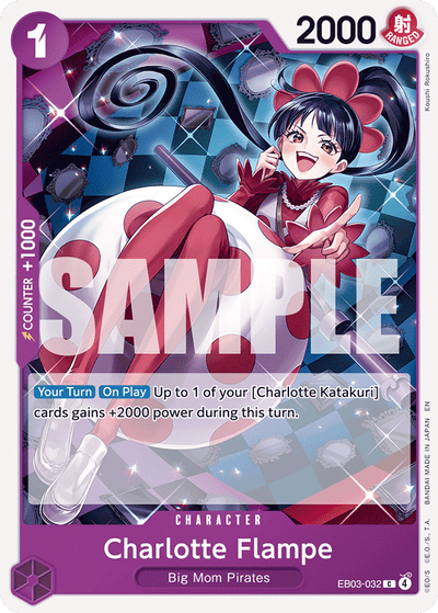 Charlotte Flampe EB03-032 Heroines Edition One Piece Karte