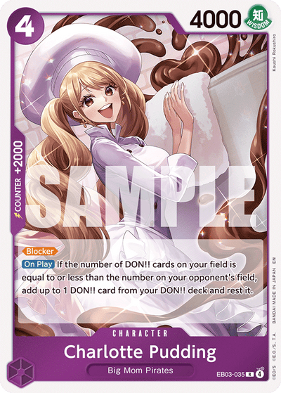 Charlotte Pudding EB03-035 Heroines Edition One Piece Karte