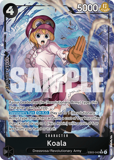 Koala EB03-042 (Parallel 1) Heroines Edition One Piece Karte