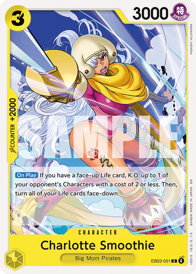 Charlotte Smoothie EB03-051 Heroines Edition One Piece Karte