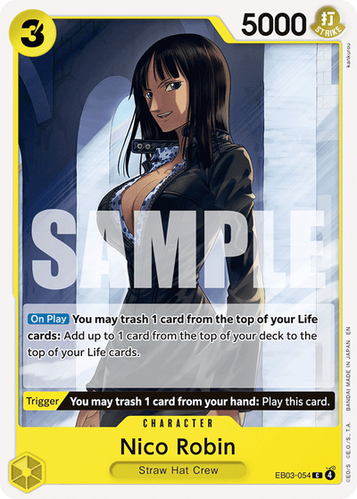 Nico Robin EB03-054 Heroines Edition One Piece Karte