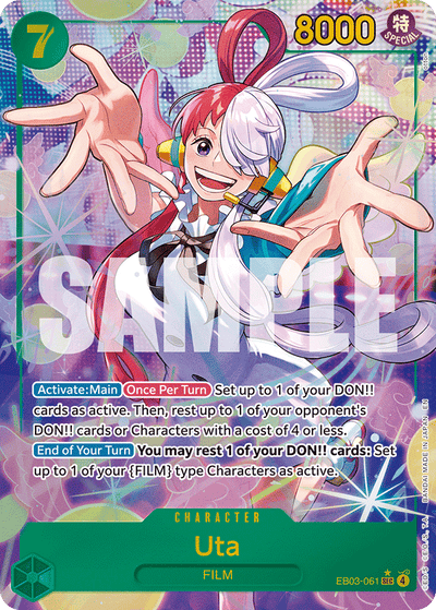 Uta EB03-061 (Parallel 1) Heroines Edition One Piece Karte