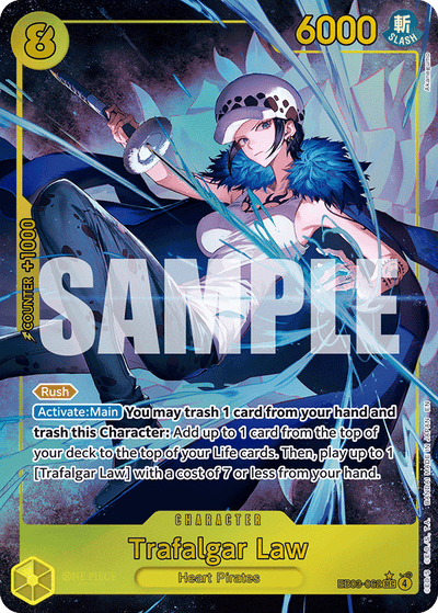 Trafalgar Law EB03-062 (Parallel 1) Heroines Edition One Piece Karte