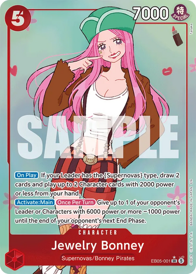 Jewelry Bonney EB05-001 (Parallel 1) Heroines Edition Vol. 2 One Piece Karte
