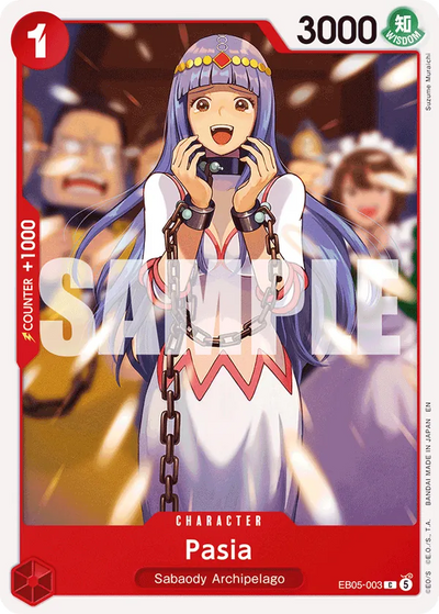 Pasia EB05-003 Heroines Edition Vol. 2 One Piece Karte