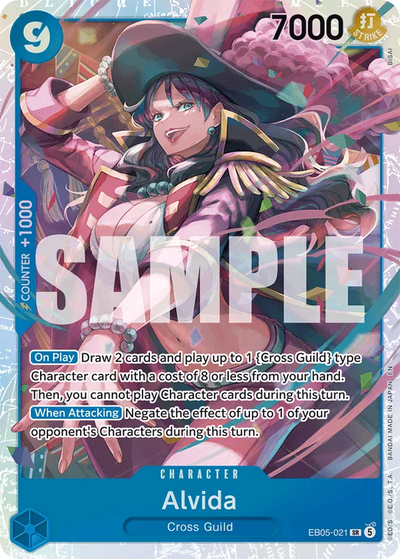 Alvida EB05-021 Heroines Edition Vol. 2 One Piece Karte