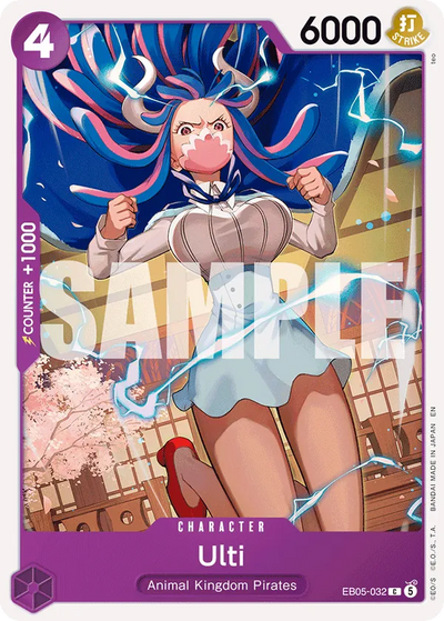 Ulti EB05-032 Heroines Edition Vol. 2 One Piece Karte