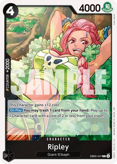 Ripley EB05-047 Heroines Edition Vol. 2 One Piece Karte
