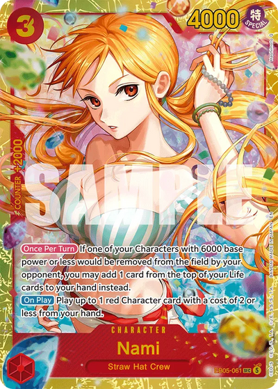 Nami EB05-061 Heroines Edition Vol. 2 One Piece Karte