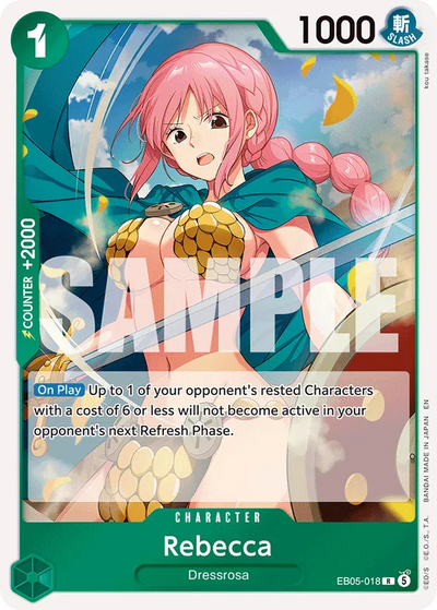 Rebecca EB05-018 Heroines Edition Vol. 2 One Piece Karte