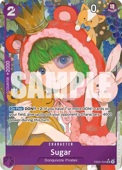 Sugar EB05-034 (Parallel 1) Heroines Edition Vol. 2 One Piece Karte