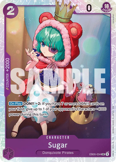 Sugar EB05-034 Heroines Edition Vol. 2 One Piece Karte