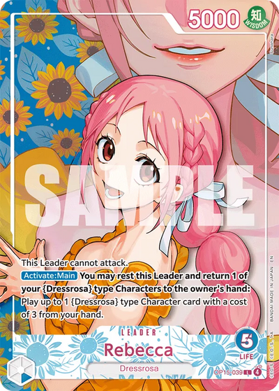 Rebecca OP15-039 (Parallel 3) Heroines Edition Vol. 2 One Piece Karte