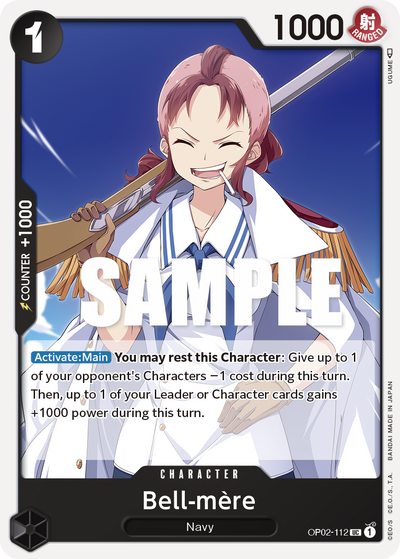 Bell-mère OP02-112 Paramount War One Piece Karte