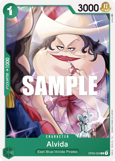Alvida OP03-023 Pillars of Strength One Piece Karte
